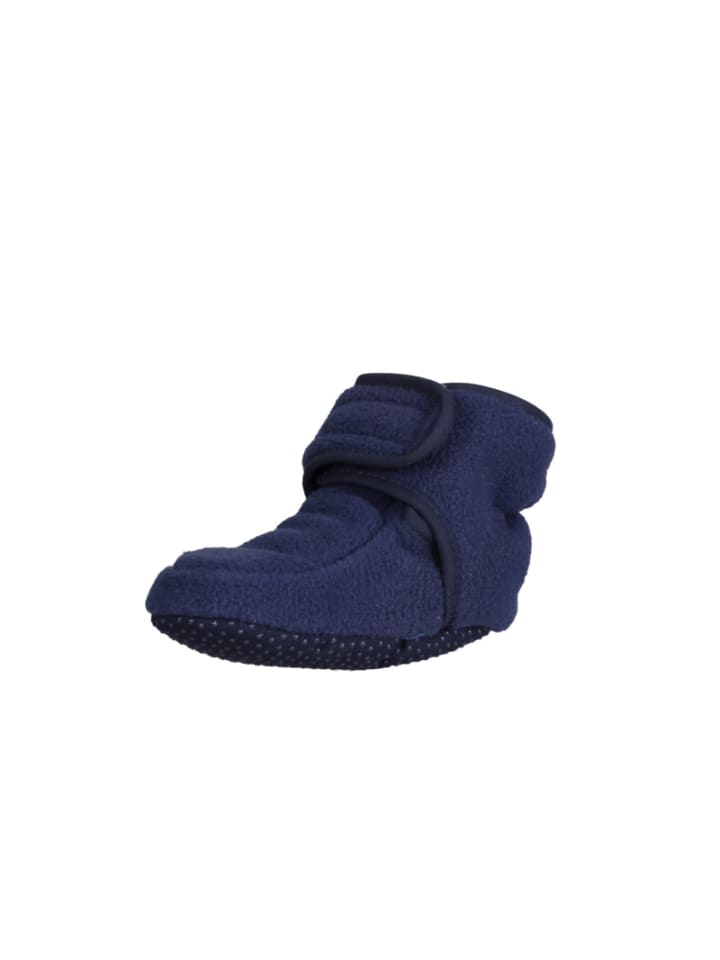 Playshoes Fleece-Krabbelschuhe  in Marine günstig kaufen