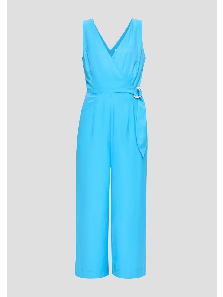 s.Oliver BLACK LABEL Overall 3/4 in Türkis günstig kaufen