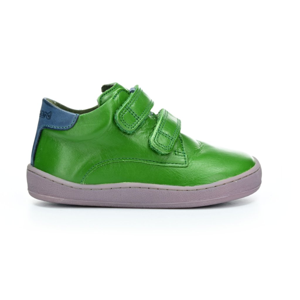 Bundgaard Blake Strap Green grüne Barfuß-Halbschuhe