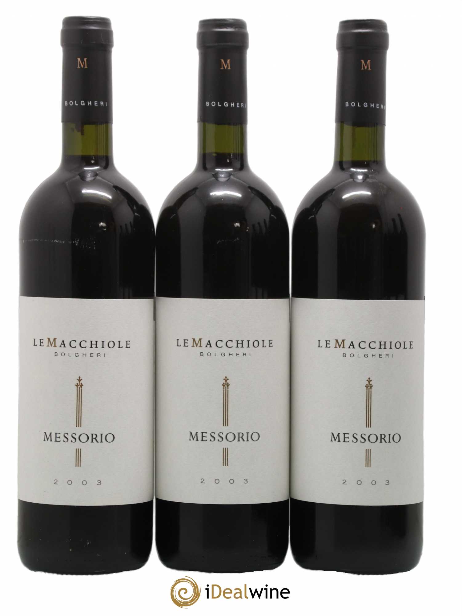 Toscana IGT Le Macchiole Messorio  2003 - Lot de 6 Bouteilles
