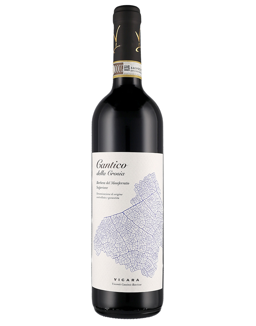 Barbera del Monferrato Superiore  DOC Cantico della Crosia 2017 Vicara 0,75 ℓ