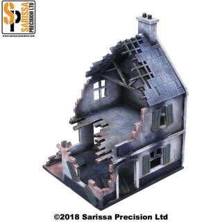 Destroyed Town Scenery Set (28 mm)