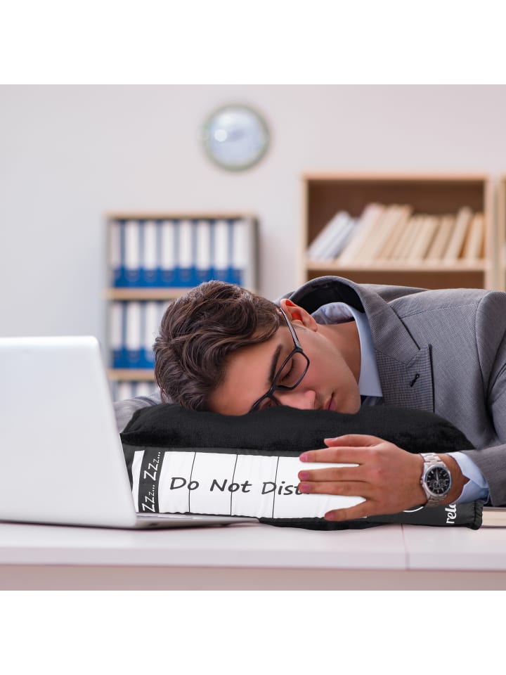 relaxdays Bürokissen in Schwarz-Weiß günstig kaufen onesize