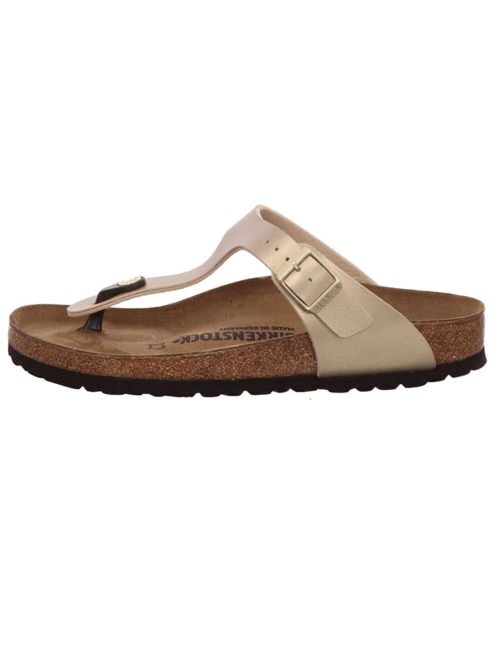 Birkenstock Pantolette in gold günstig kaufen 36