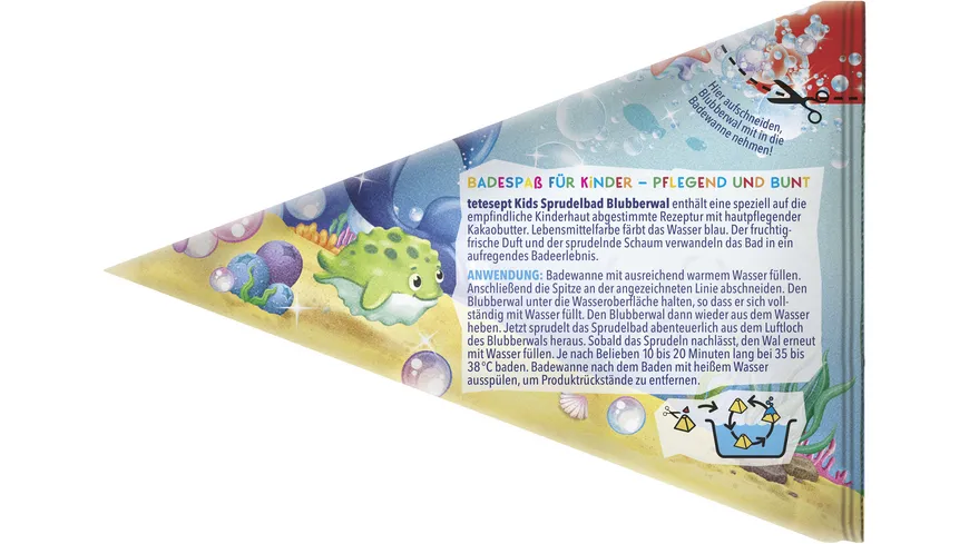 tetesept Kids Sprudelbad Blaubeerwal 80 g