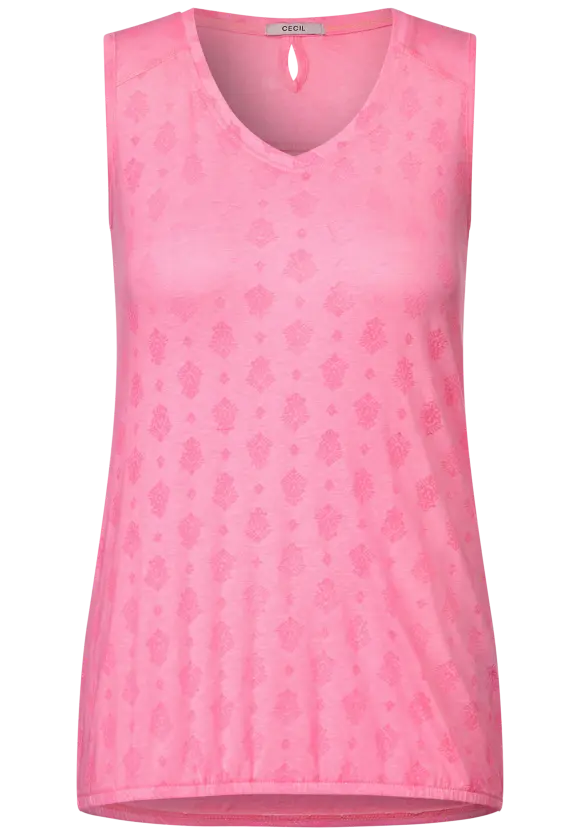 CECIL Burn Out Top
