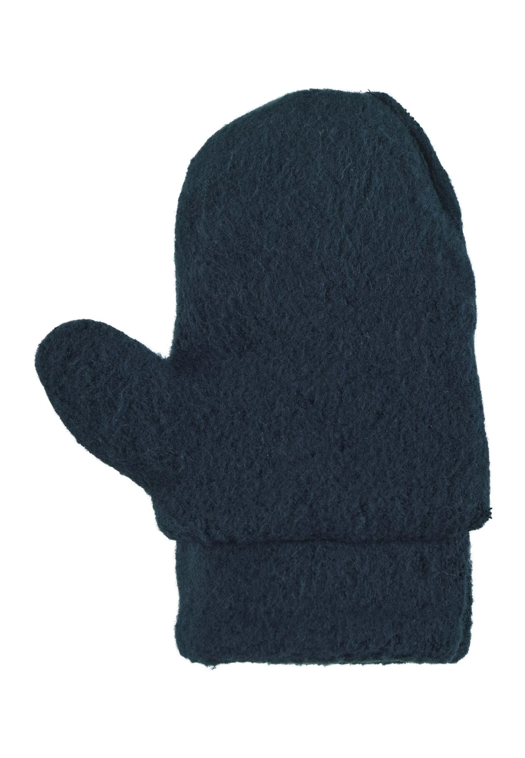 Fäustlinge mit Daumen, Microfleece melange (recycelt)
