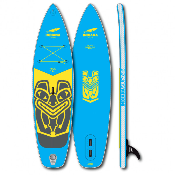 Indiana - 8'6 Kids Pack with 2-Piece Fiberglass Paddle - SUP-Set