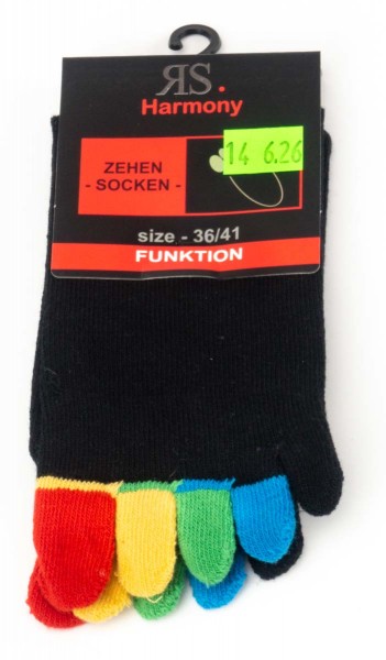 RS Harmony ~ Zehensocke ~ Bunte Zehen