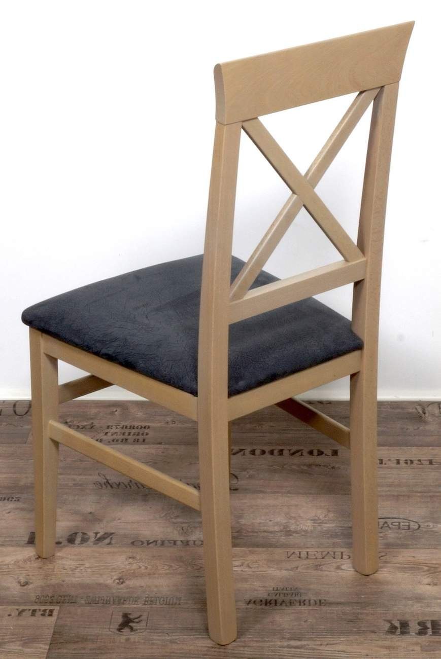 Trendmöbel24 Eckbankgruppe Landhaus Eckbank Essgruppe MADRANO 185 x 155 cm in Sonoma Eiche, (4-tlg)