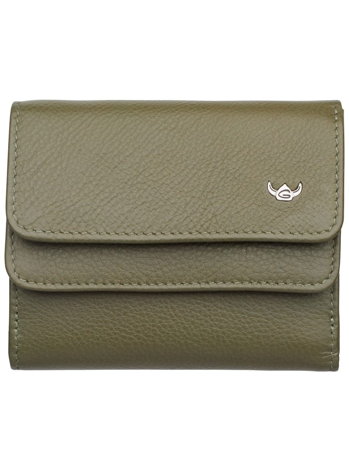Golden Head Madrid Geldbörse RFID Leder 10,5 cm in oliv günstig kaufen onesize