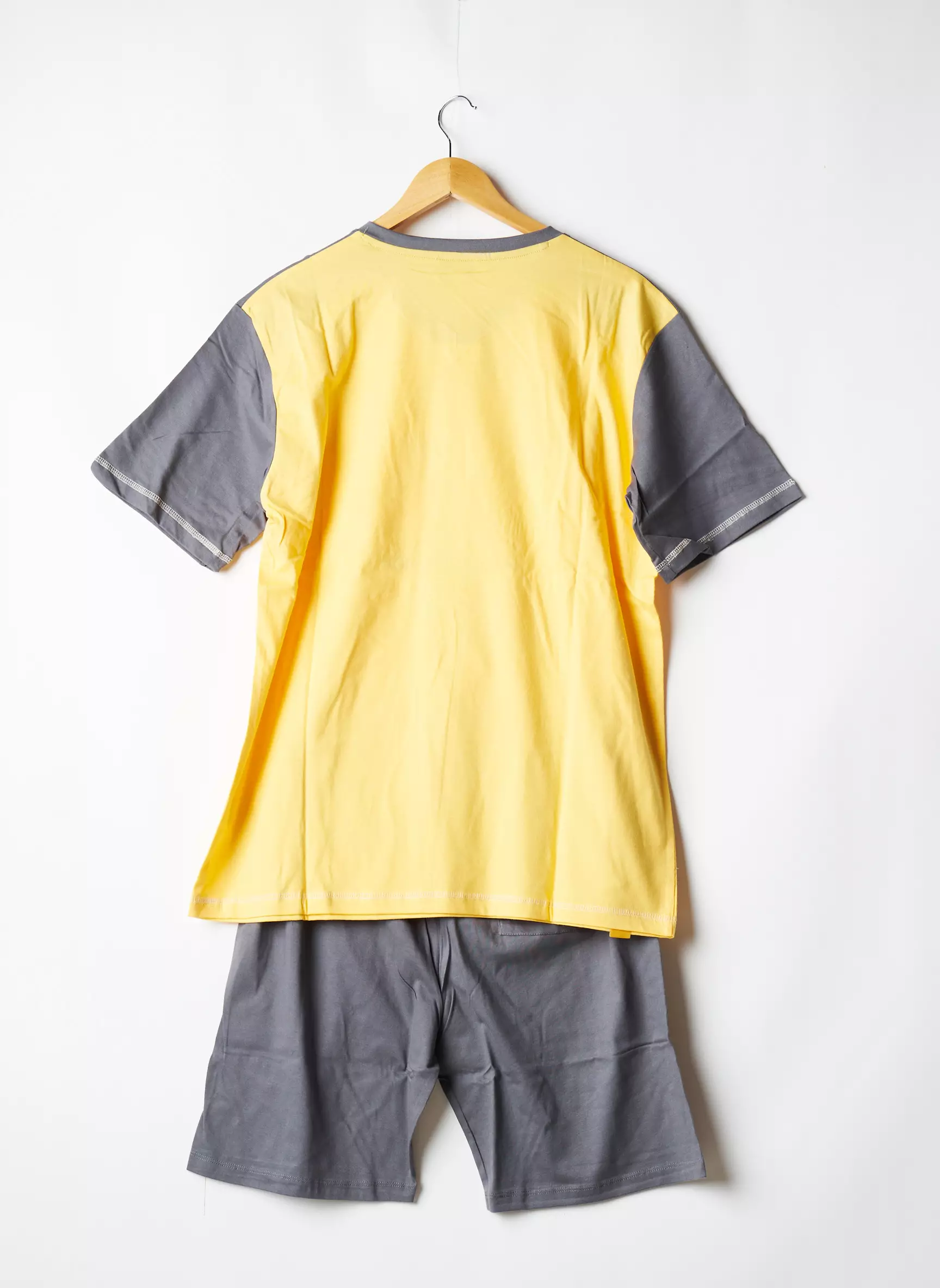 Rose Pomme Pyjashorts Homme couleur jaune