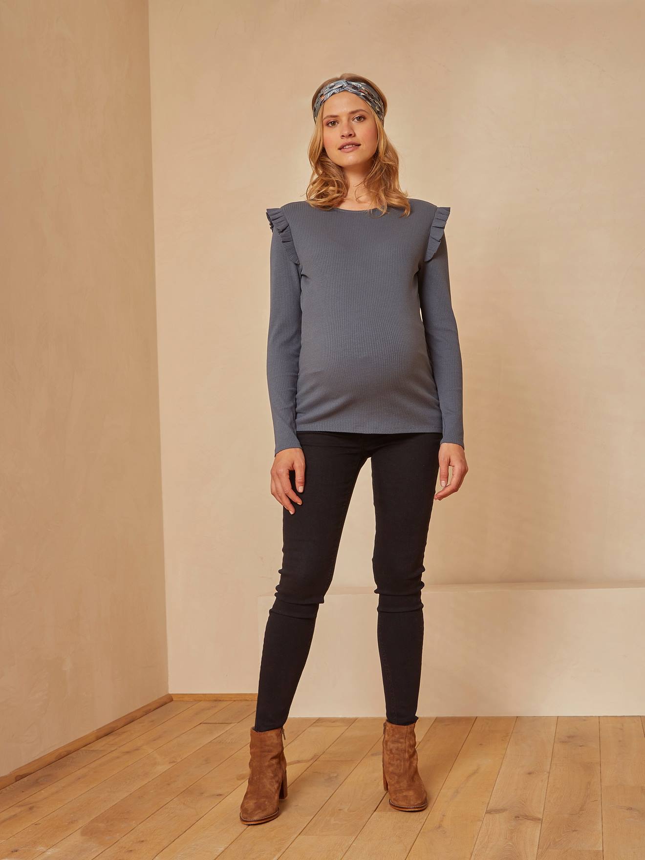 Super skinny de grossesse denim brut