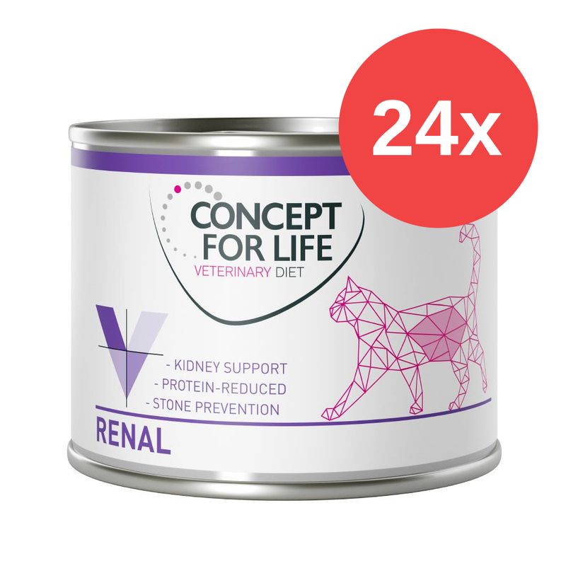 Sparpaket Concept for Life Veterinary Diet 24 x 200 g/185 g