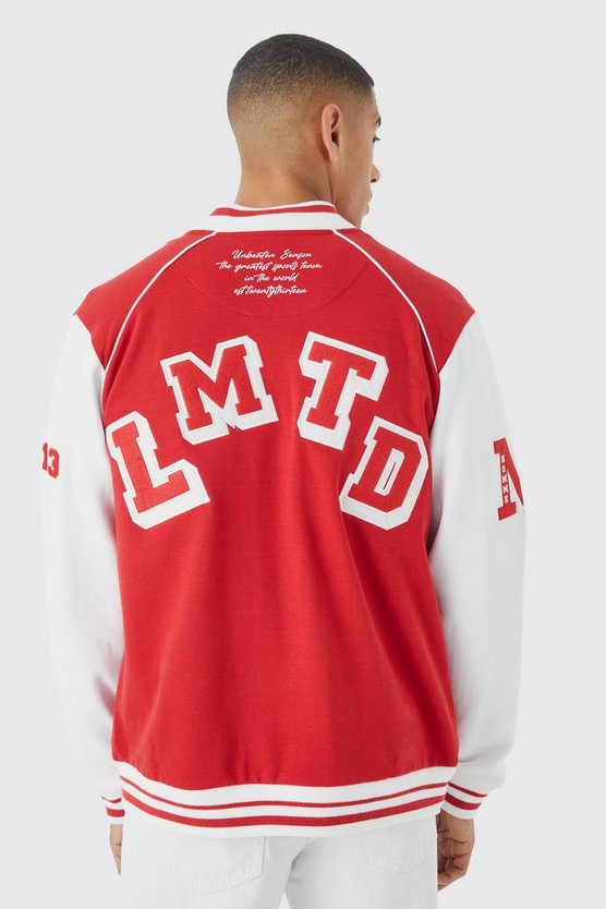 Jersey-Bomberjacke