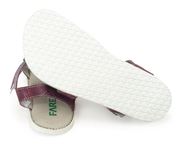 Fare Bare |vA ~ Leder Sandale Montesa ~ Bordeaux