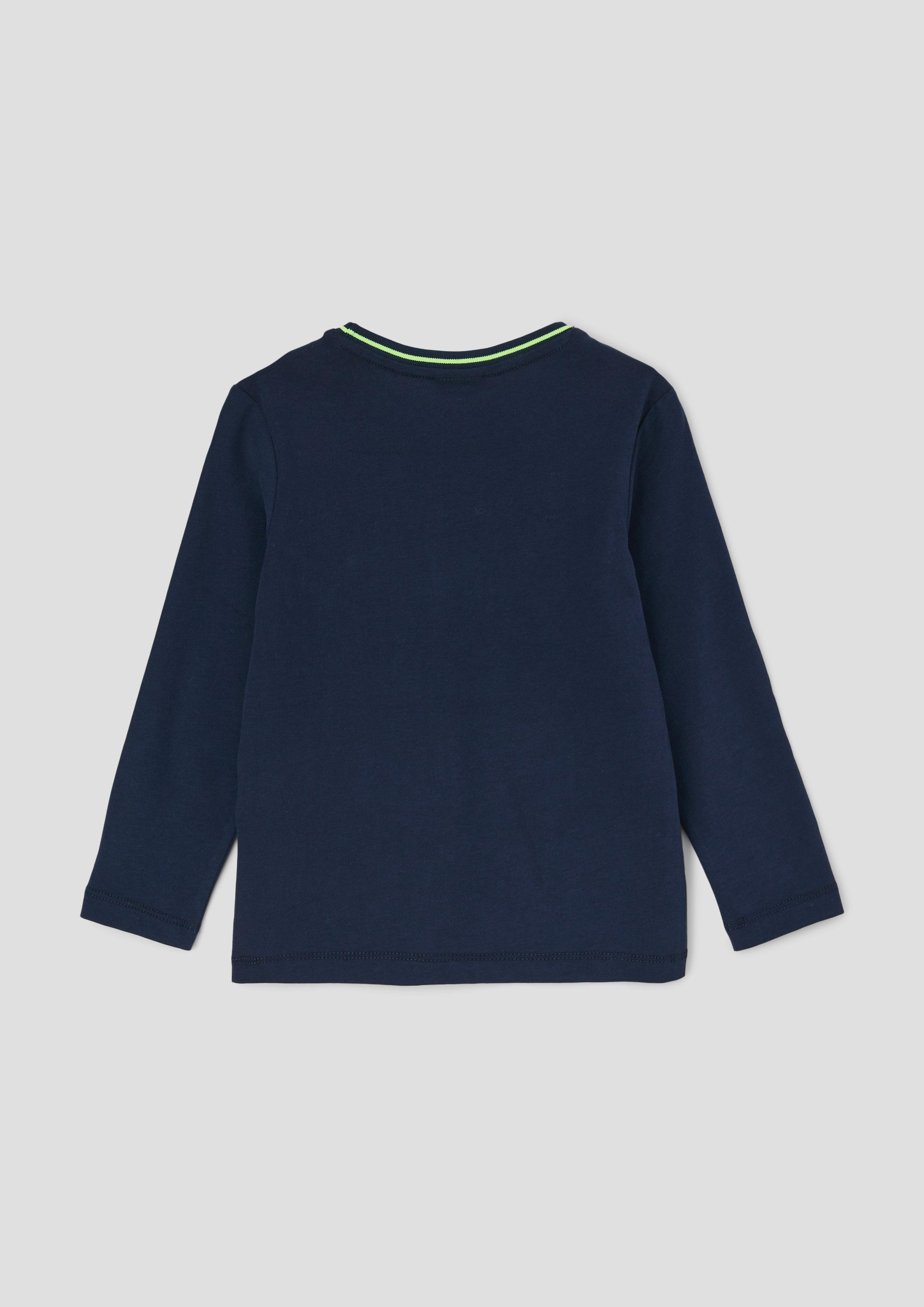 Longsleeve mit Frontprint  2140412-5952