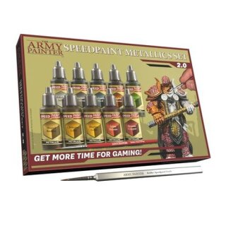 The Army Painter: Speedpaint Metallics Set 2.0