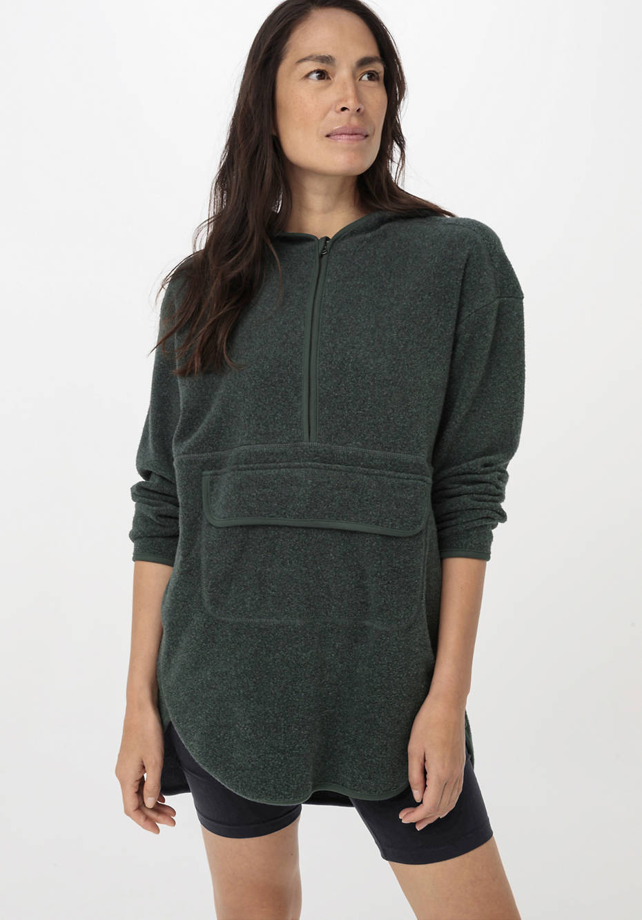 Fleece Hoodie ACTIVE LIGHT aus reiner Bio-Baumwolle
