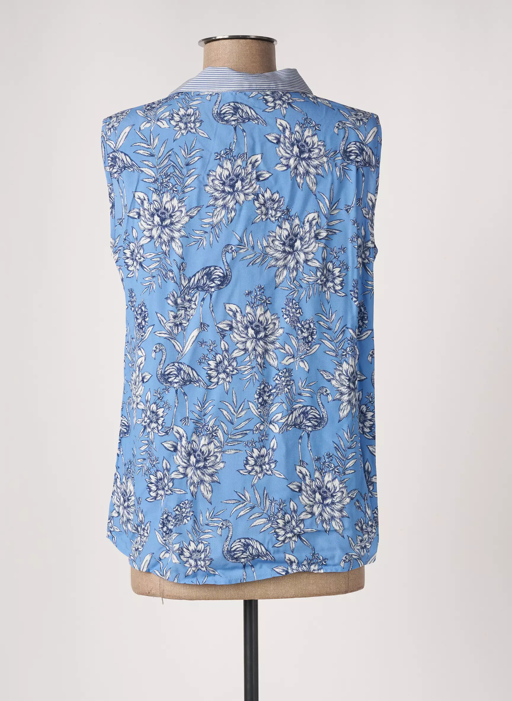 Telmail Blouses Femme couleur bleu