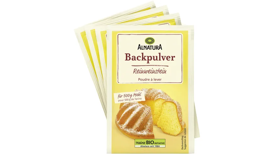 Alnatura Bio Reinweinstein-Backpulver 72 g