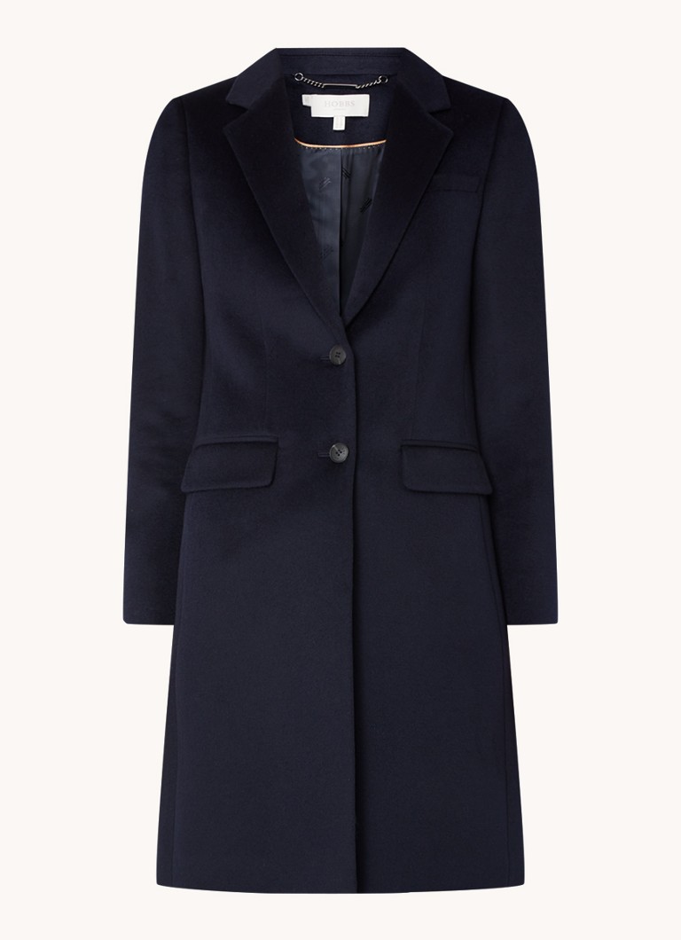 Hobbs Cavendish wool coat with flap pockets