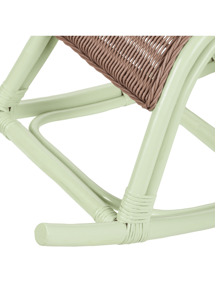 Beliani Kindersessel ASPRIA in Grün/Braun - (W) 42 x (H) 53 x (L) 85 cm günstig kaufen onesize