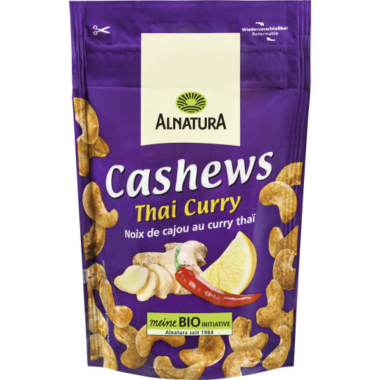 Alnatura Bio Cashews Thai Curry 100G