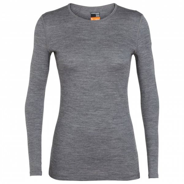 Icebreaker - Women's 200 Oasis L/S Crewe - Merinounterwäsche