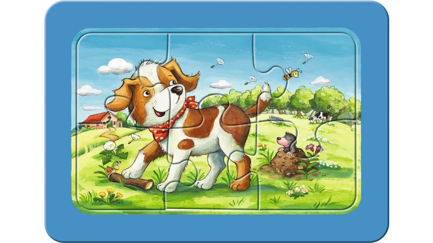 Ravensburger Puzzle - my First Puzzle - Meine Tierfreunde, 6 Teile