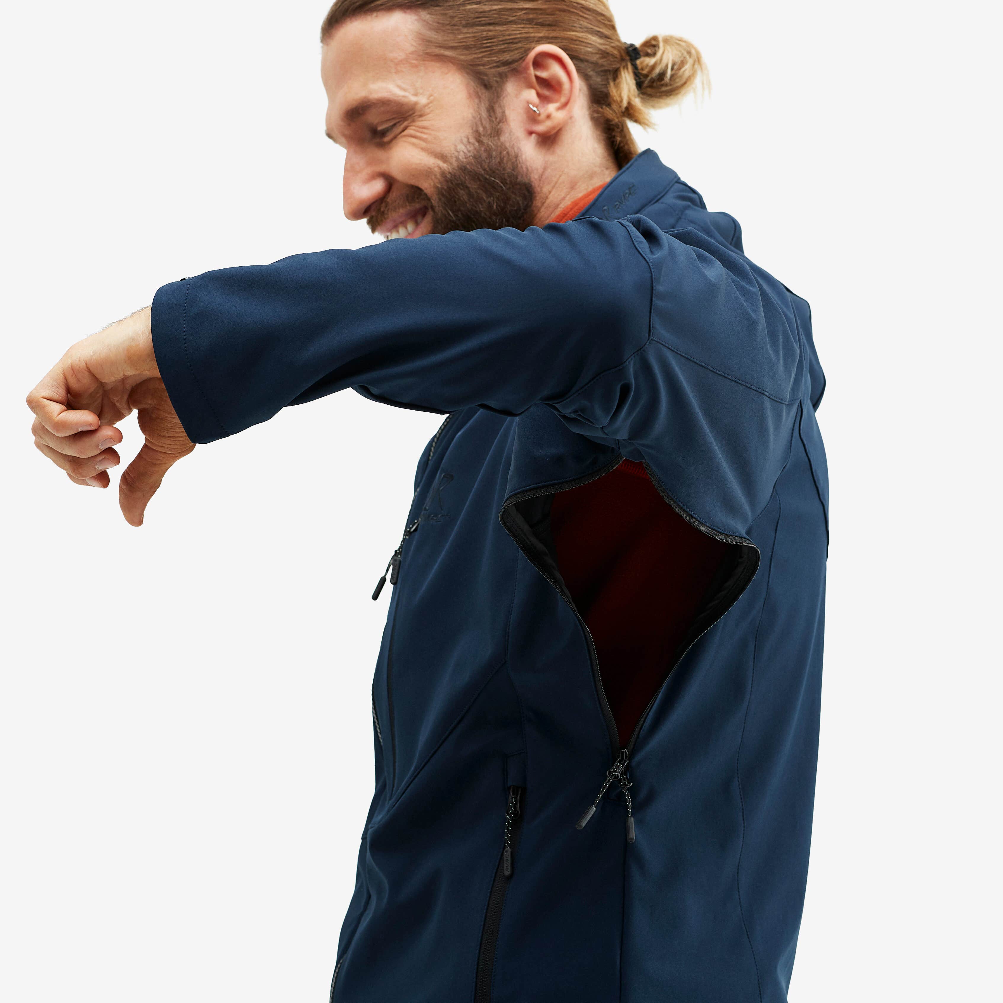 Trail Jacket Homme Thunder Blue