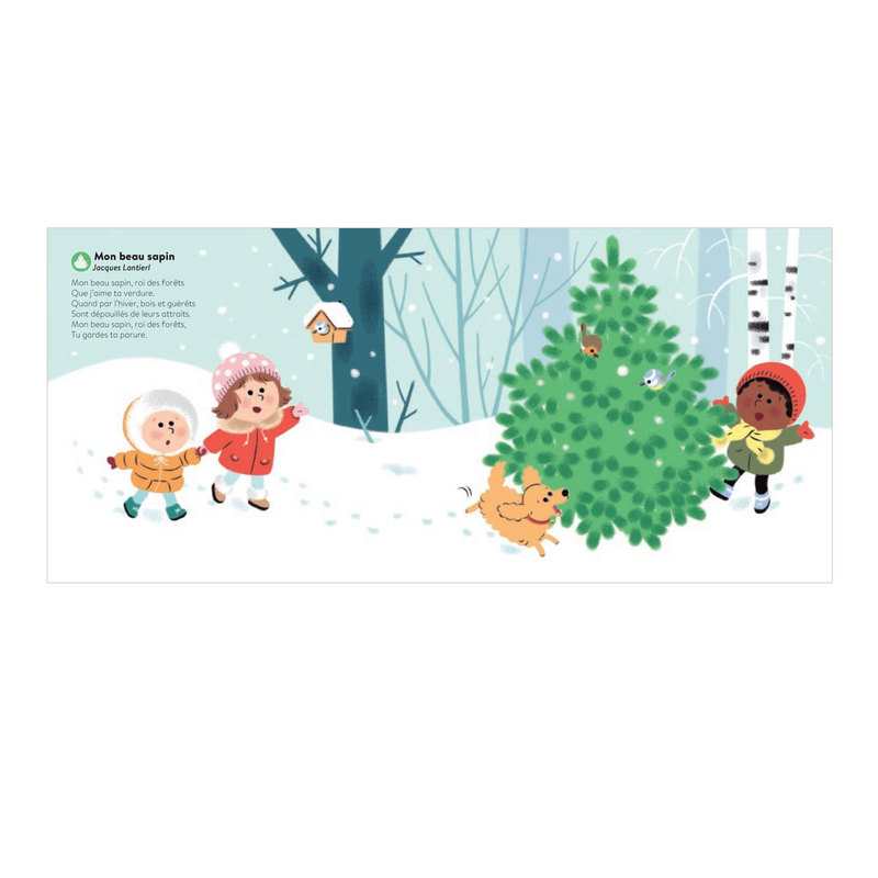 Livre Mes chansons de Noël - Milan Jeunesse