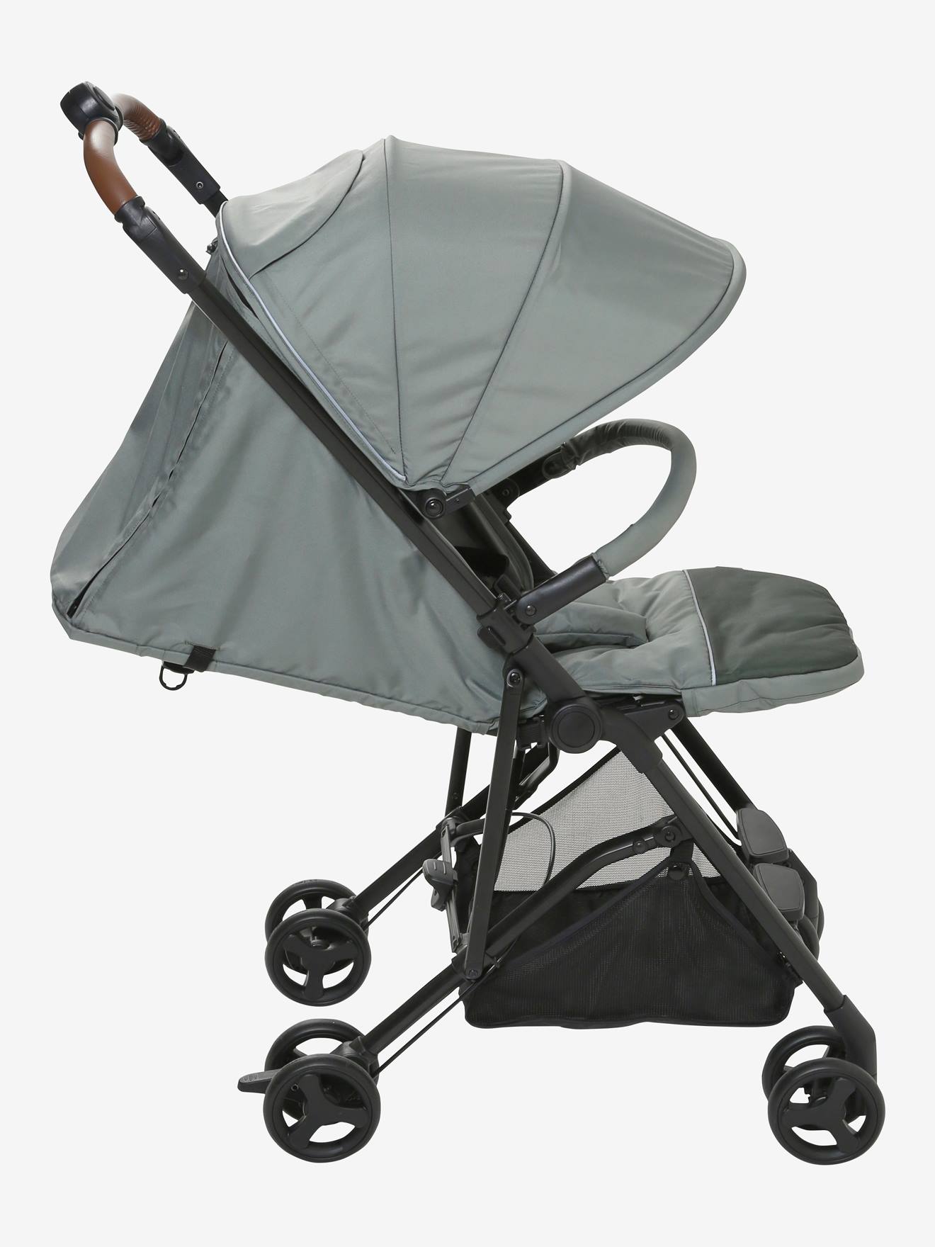 Poussette canne multiposition vertbaudet Easycity kaki