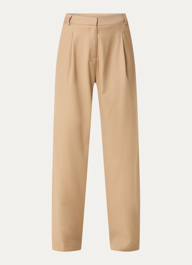 Pantaloni drepți cu talie înaltă și buzunare laterale, de la Alchemist Cara.