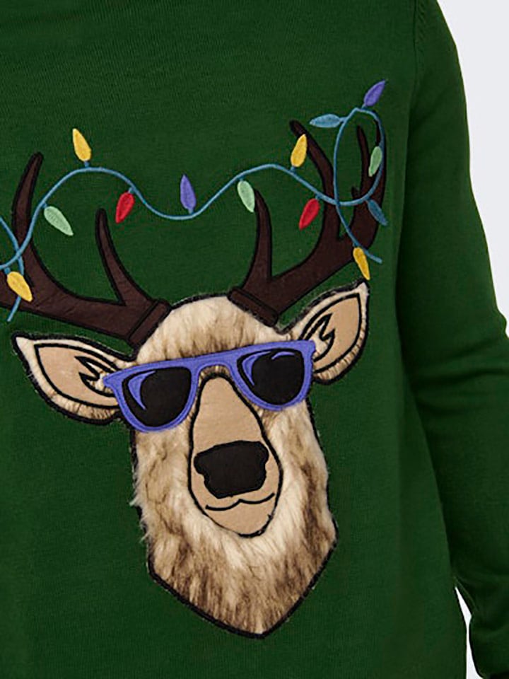 ONLY & SONS Pullover in Grün günstig kaufen