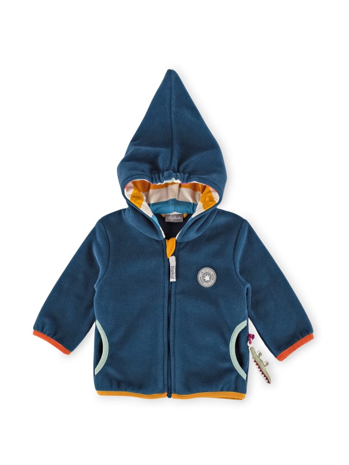 Sigikid Fleecejacke Happy Crocodile in dunkelblau günstig kaufen