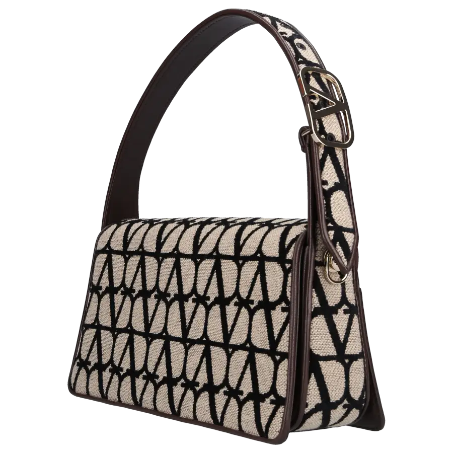 Valentino Garavani - Handtasche LE GRAND Canvas - beige