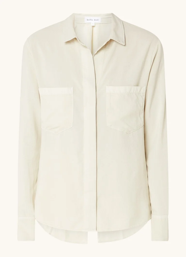 Blouse Bella Dahl en lyocell avec poches poitrine