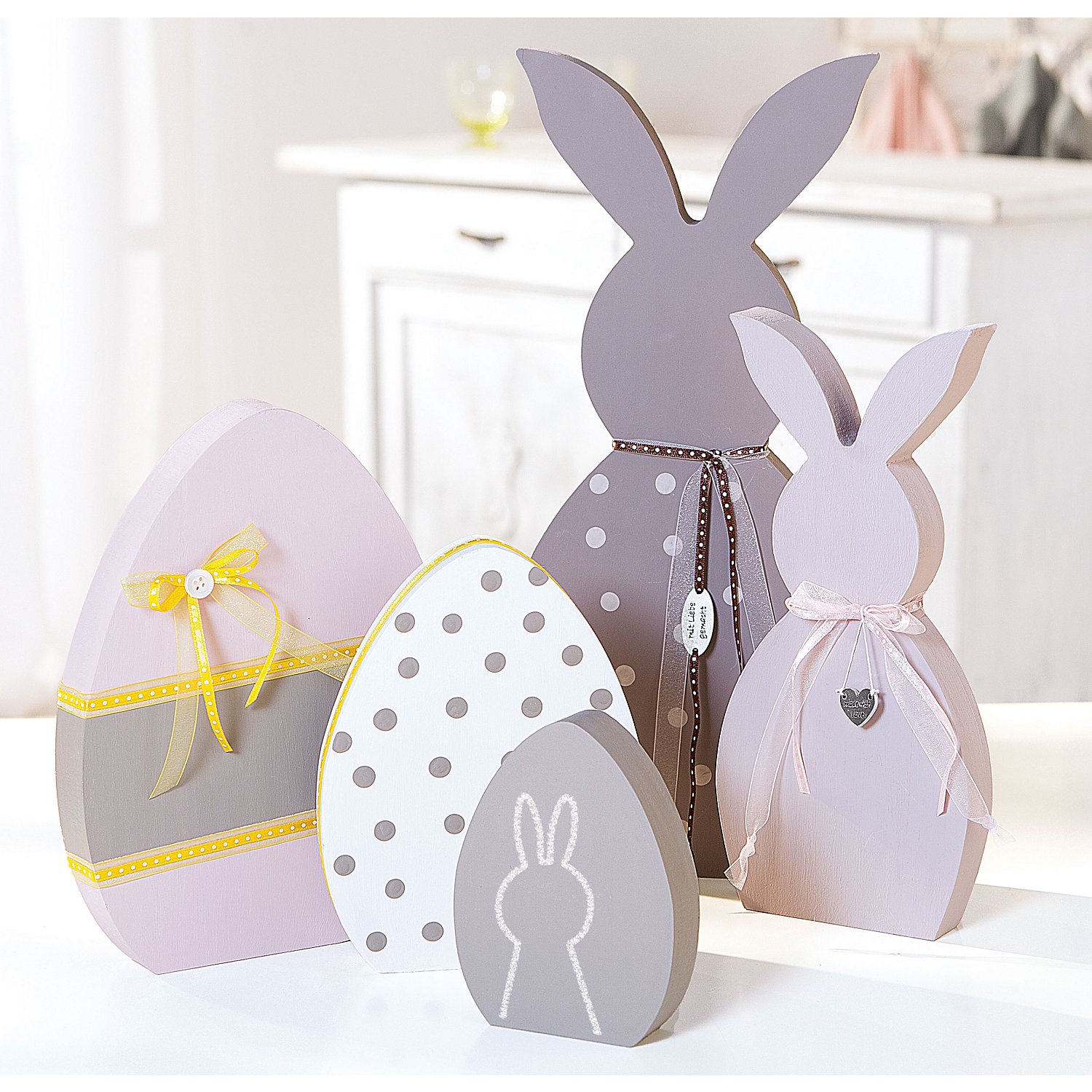 buttinette handmade Label-Set aus Metall, Inhalt: 10 Stück