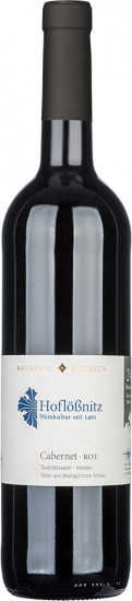2018 Cabernet ROT -24 Monate Barriquegereift trocken Bio - Weingut Hoflößnitz