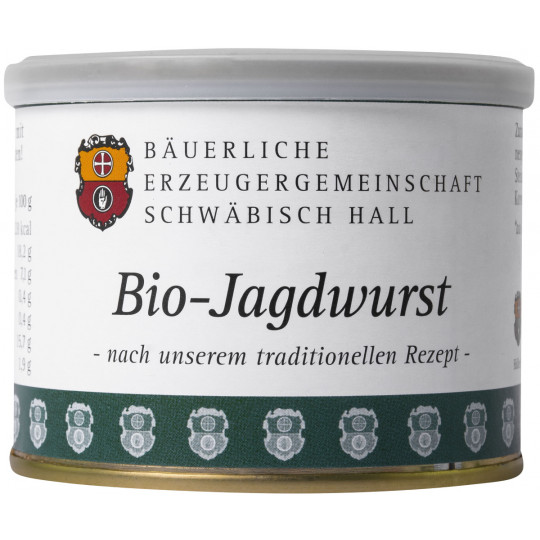 Bäuerliche EZG Schwäbisch Hall Bio-Jagdwurst 200G