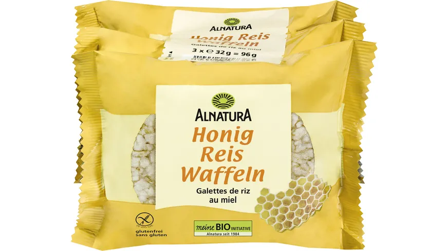 Alnatura Bio Honig Reiswaffel 96 g