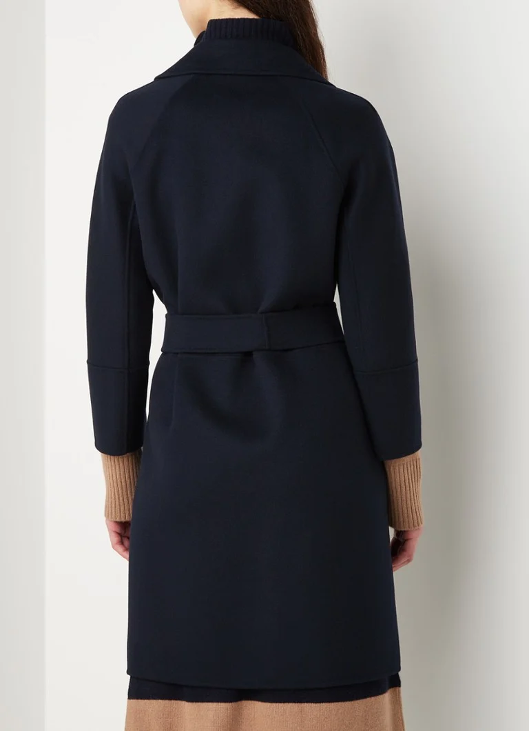 MaxMara Arona vuneni kaput s remenom za vezanje