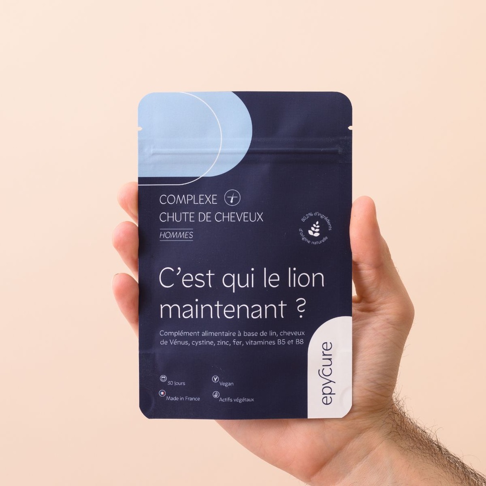 epycure Complexe chute de cheveux hommes Gélules