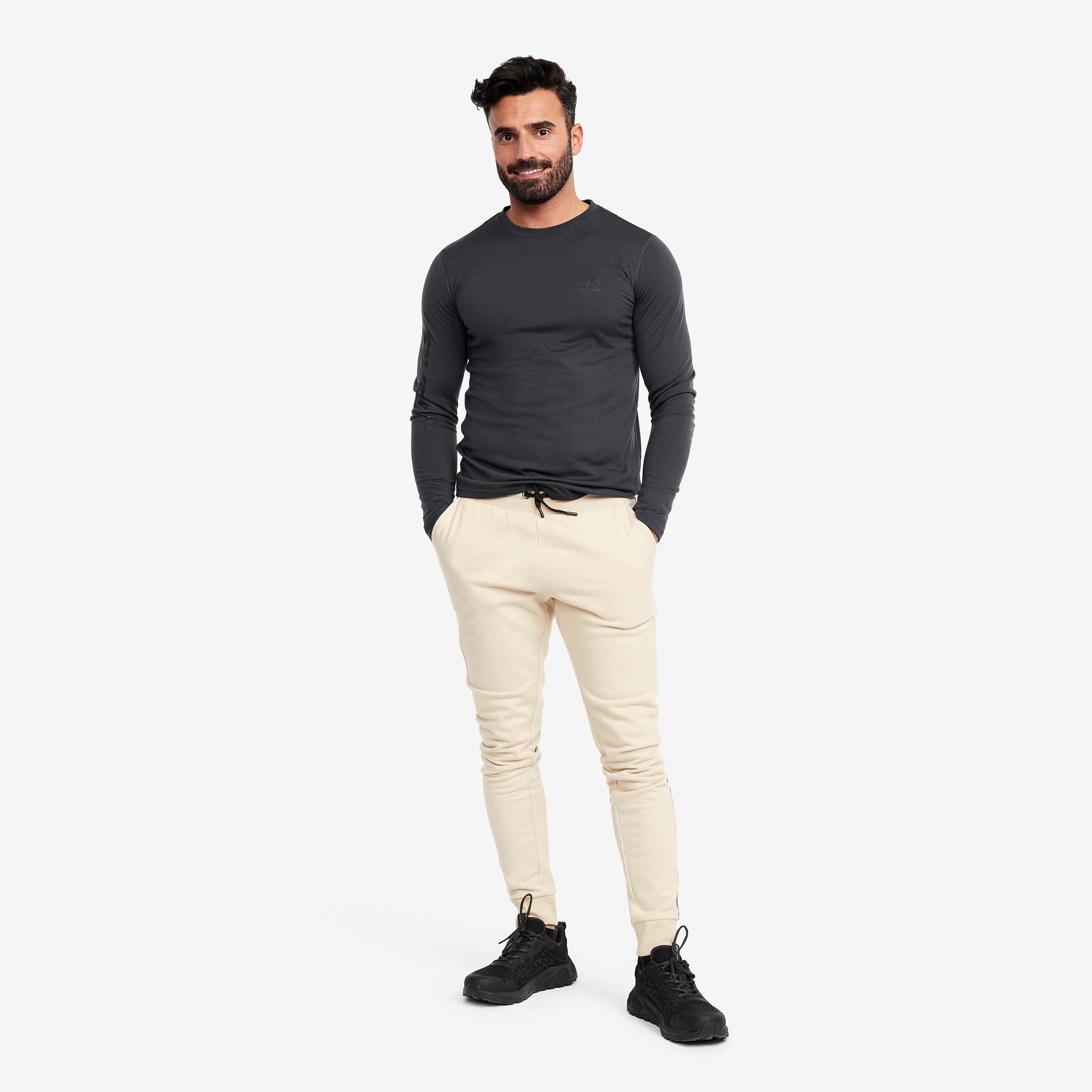 Lounge Logo Pants Homme Oatmeal