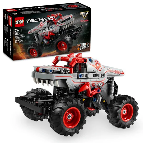 LEGO Technic 42200 Monster Jam ThunderROARus -vetoauto