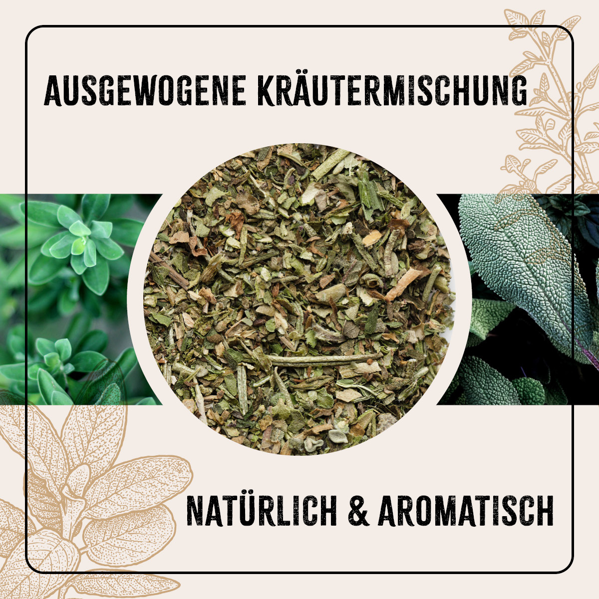 Aniforte Futter & Heu Aniforte Hühner Wohlfühlkräuter 0,5kg