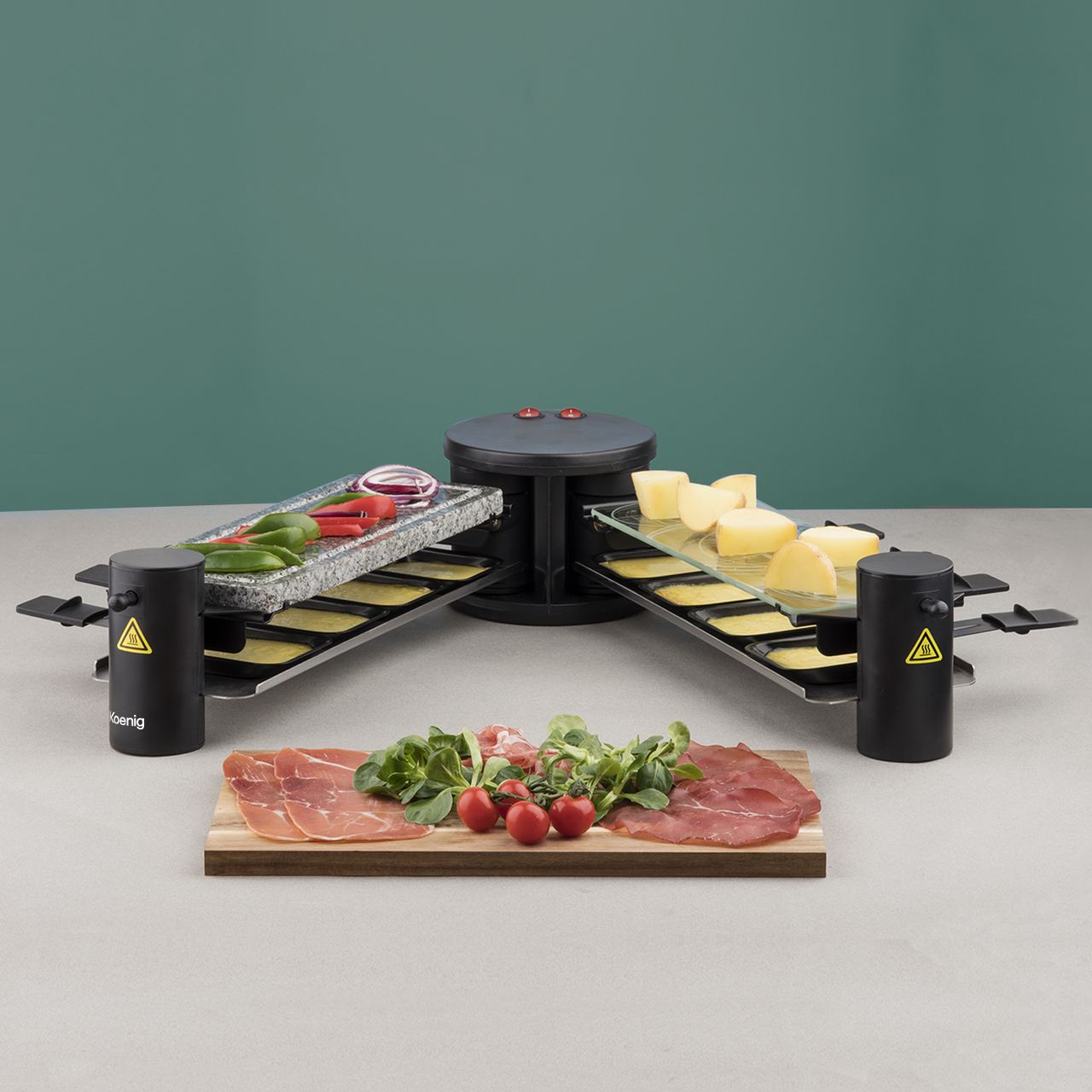 H.Koenig Raclette RP360 für 8 Personen