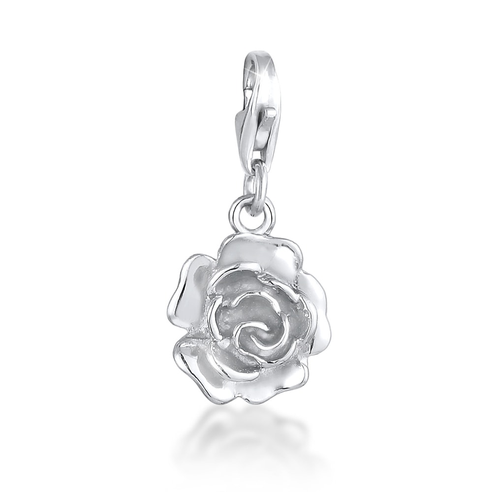 Nenalina Nenalina Amulette Femmes pendentif rose en argent sterling 925 Pendentif