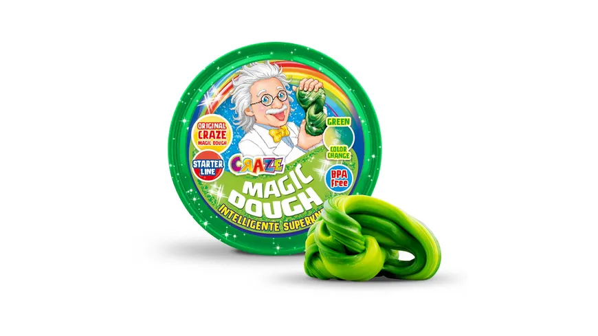 CRAZE - MAGIC DOUGH Intelligente Superknete 15g, sortiert 15 g